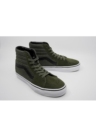 Vans Ua Sk8-hi Yeşil/beyaz Unisex Vn0007ns0fı1 Yeşil/beyaz