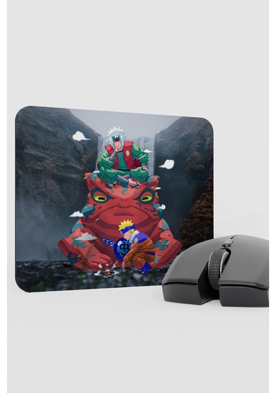 Naruto Anime V4 - 22x18 Gaming Kauçuk Kaymaz Taban Mouse Pad Fare Altlığı