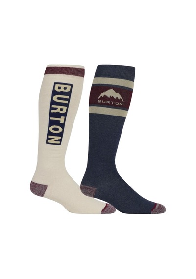Burton Weekend Midweight Socks 2 Pack Erkek Mavi Kayak Çorabi Nff Lacivert