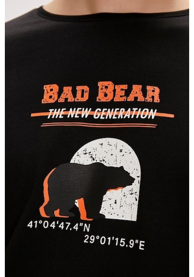 Bad Bear Derek T-shırt Nıght Erkek Tişört Siyah S-xxl 001