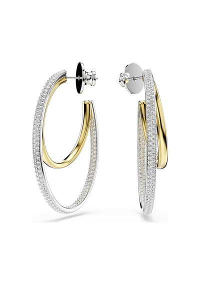 5702400 Swarovski Küpe Hyperbola:pe Cre/mıx Metalik
