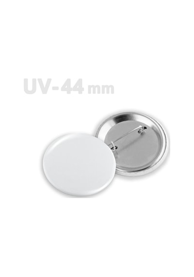 44 Mm Uv Baskıya Uygun Buton Rozet Vg44uvbr 250 Adet