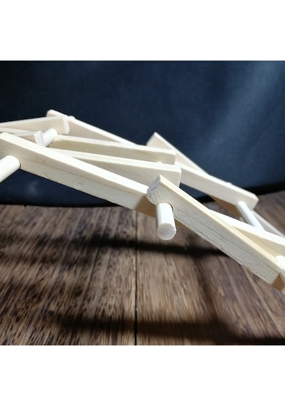 Ece Da Vinci Köprüsü Deneyi 110 Mm Yüksekliğinde Boya Seti İle