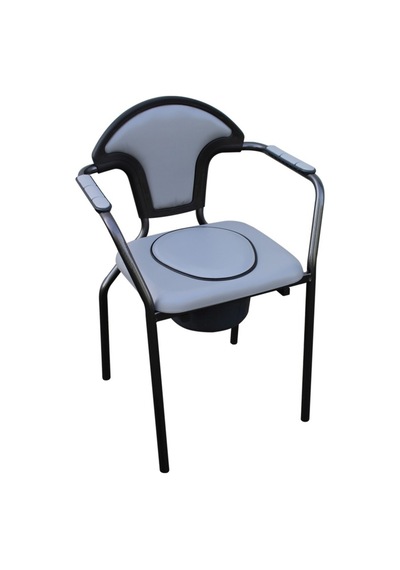30042 Open Klozetli Sandalye Gri Ve Mavi Renk