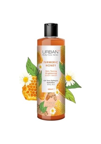 Turmeric Cilt Tonu Eşitleyici Ve Aydınlatıcı Duş Jeli 500 Ml- Vegan Açık Mavi