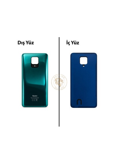 Redmi Note 9 Pro Yes İl Arka Pil Kapağı Batarya Kapağı Lazer Kesim Back Cover Çok Renkli