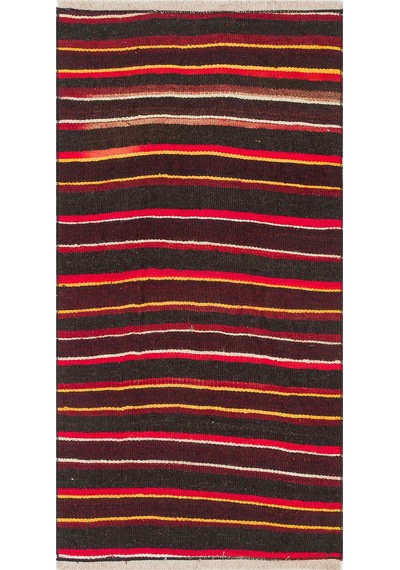 Çok Renkli El Dokuma Kök Boya Anadolu Kilim