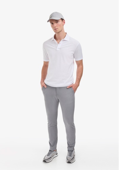 Pierre Cardin Erkek Beyaz Tişört Basic 50321128-vr013