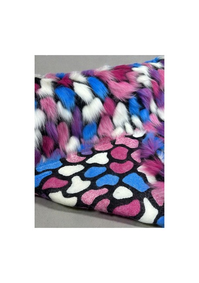 Zp Ithal Ultra Yumuşak , Peluş Kumaş Yüksek Kalite 100x150 Cm Ev Tekstili,giyim Çok Renkli Çok Renkli