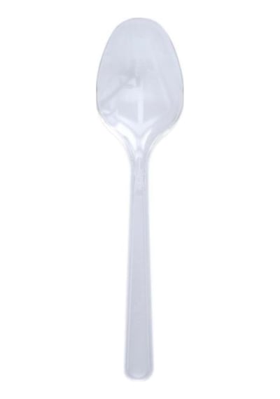 Plastik Lüks Kaşık 100 Lü Adet 1 Paket