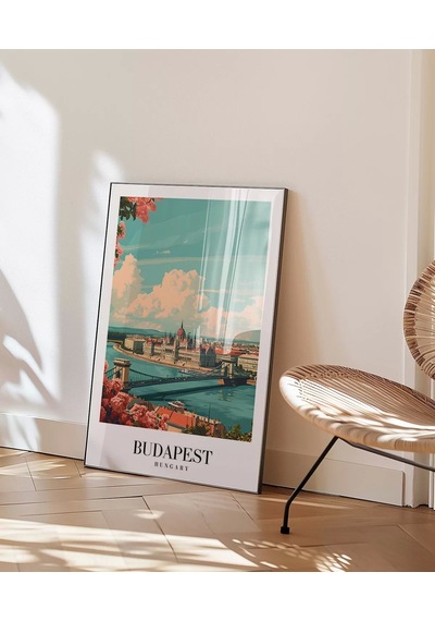 Çerçevesiz Poster Tuna Nehri'nin Tacı