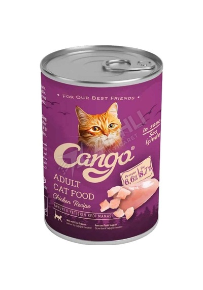 Cango Yetişkin Yaş Kedi Maması Tavuklu 415 Gr