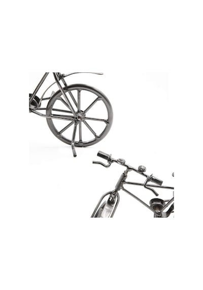 Vintage Nostaljik Retro El Yapımı Metal Bisiklet Modeli Dekoratif Hediyelik Biblo Vitrin Süsü