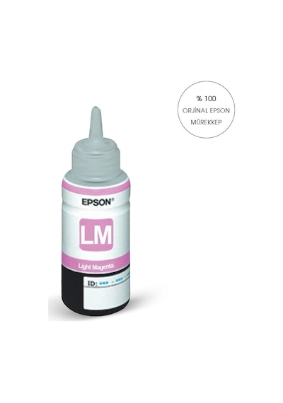 Light Kırmızı Epson L Serisi Uyumlu İçin Ve 6 Renkli 70 Ml. T6736 I Mürekkep