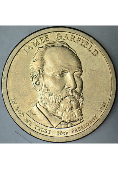 Amerika 1 Dolar 2011 P. Başkanlar Serisi-james Garfıeld.