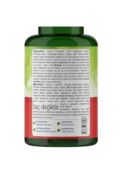 Natures Supreme Ester-C 1000 Mg C Vitamini 60 Tablet Aromasiz