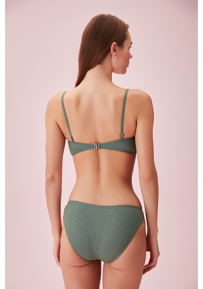 Suwen Yanı Detaylı Dokulu Bikini Alt Sb24475t1320