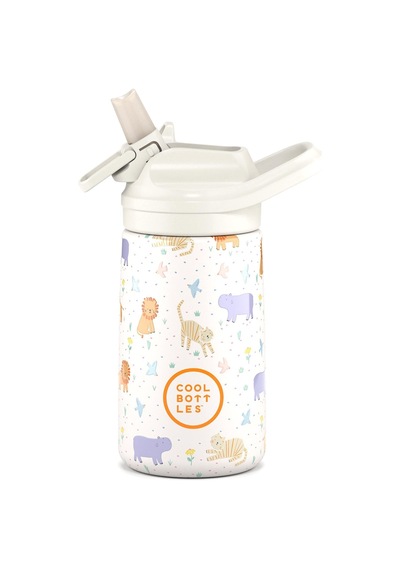 Cool Bottles The Kiddie Bottle Roar Time Pipetli Termos Suluk 350 Ml Çok Renkli