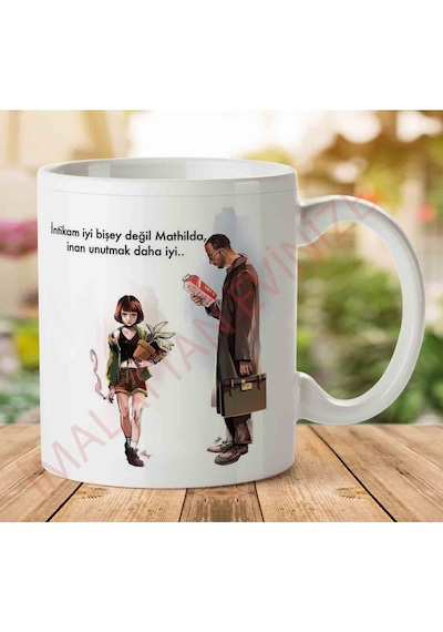Mathilda İntikam İki Tarafı Baskılı Kupa Bardak.jpg