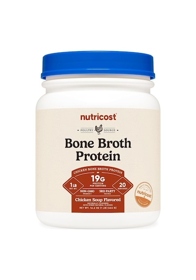 Chicken Bone Broth Protein Powder 430 Gr. Chicken Soup 20 Servings