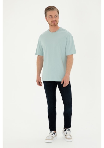 U.S. Polo Assn. Erkek Comfort Fit Bisiklet Yaka Su Yeşili Tişört 50294216-VR048 U.S. Polo Assn. Erkek Comfort Fit Bisiklet Yaka Su Yeşili Tişört 50294216-VR048