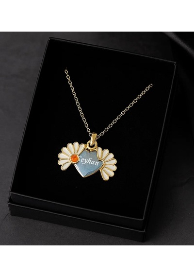 Bk Gift Kişiye Özel Kirpi Ayıcık & Kupa & Mum & Papatya Kolye & Ahşap Not Tutacağı Hediye Seti, Arkadaşa Hediye