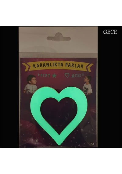 Fosforlu Kalp (8,5 Cm)