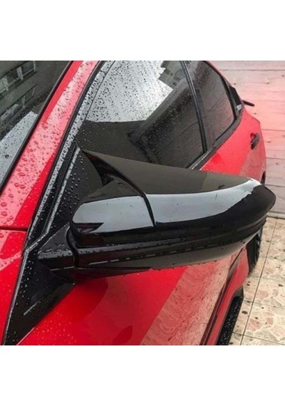 Honda Civic Fc5 - Fk7 Uyumlu İthal Batman Ayna Kapağı Piano Black