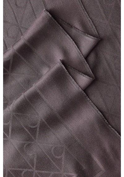 Calvin Klein Logo Monogramlı Şal Lv04f8096gbap Kadın Şal Lv04f8096g Bap Bordo