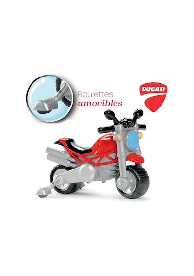 Chicco Çocuk Motorsikleti Ducati Motor Açık Gri