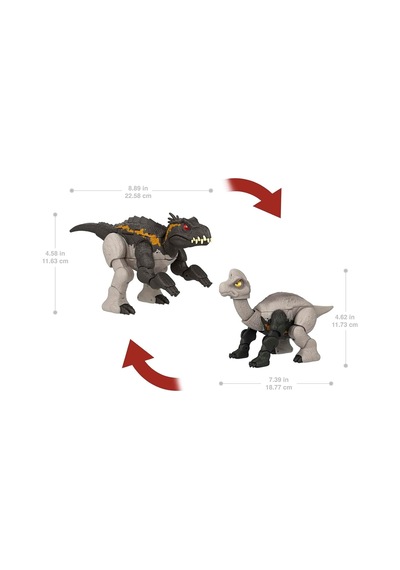 Jurassic World Değişim Serisi - Çifte Tehlike Büyük Dinozor Figür