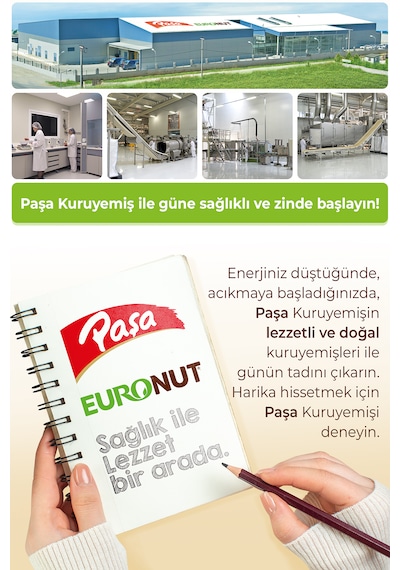 Paşa Kuruyemiş Çiğ Kaju & Cranberry Mix 150 G
