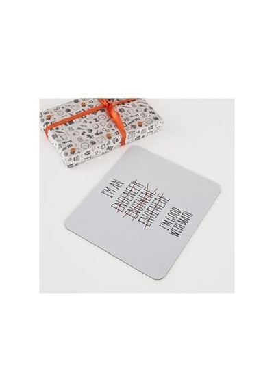 Mühendis Sevgiliye Hediye Engineer Mousepad - Mouse Pad - Fare Altlığı
