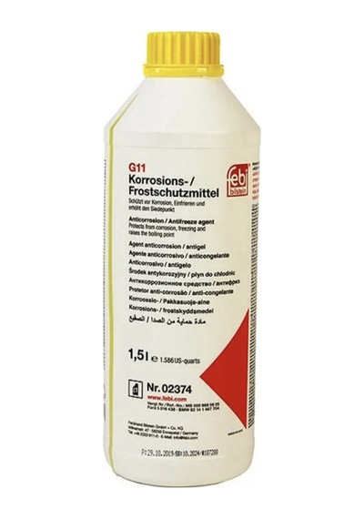 Febi Sarı Antifriz 1,5 L Peugeot / Citroën / Renault Uyumlu
