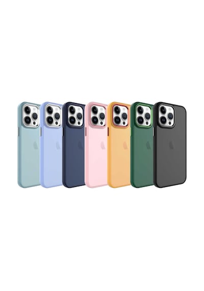 Apple Uyumlu iPhone 14 Pro Kilif Buzlu Sert Pc Trasnparan Kapak 565040074