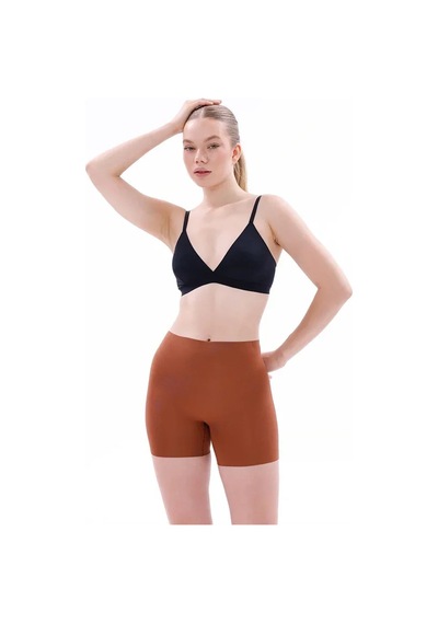 Linabloom Kahverengi Mı 2703 Lazer Kesim İz Yapmaz Hayalet Boxer