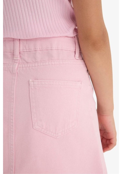 Defacto Kız Çocuk Gabardin Etek E2649a825smpn666 Pembe