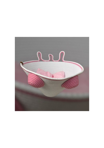 Pembe-beyaz Minderli Kedi Yatağı - 659892803