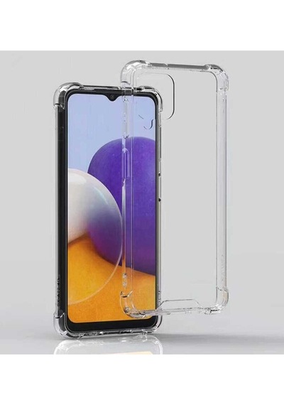 Galaxy M32 Kılıf Zore Nitro Anti Shock Silikon Renksiz