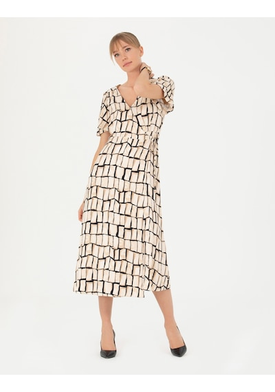 Pierre Cardin Kadın Siyah Elbise Dokuma 50272970-vr046 Siyah