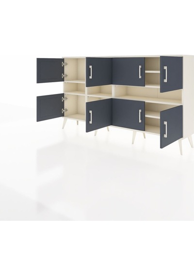 Arges Konsol 8 Raflı 8 Kapaklı 176x30x99 Aytaşı-antrasit/aytaşı Antrasıt/aytası - Aytası Arges Konsol 8 Raflı 8 Kapaklı 176x30x99 Aytaşı-antrasit/aytaşı Antrasıt/aytası - Aytası