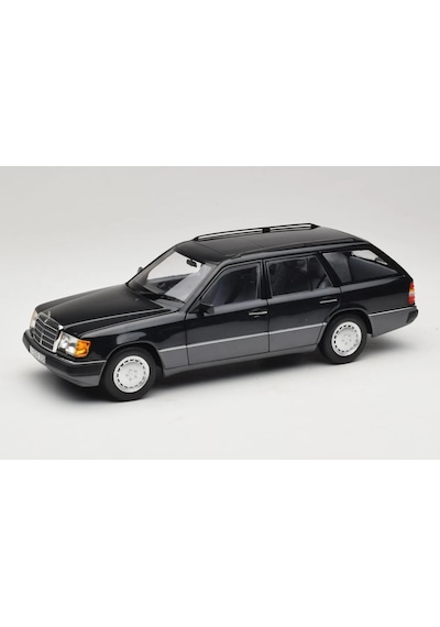 1:18 Ölçek Norev 1990 Mercedes Benz 300d T Model Blue-black Diecast Metal Minyatür Model Araba 25cm