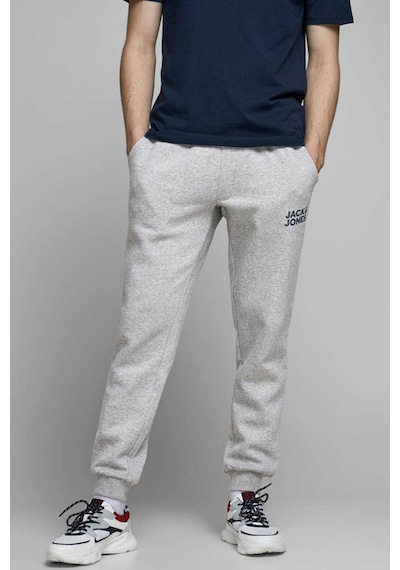 Jack & Jones Paçası Lastikli Eşofman Altı 12178421 Light Grey Melange Açık Gri - Turuncu Jack & Jones Paçası Lastikli Eşofman Altı 12178421 Light Grey Melange Açık Gri - Turuncu