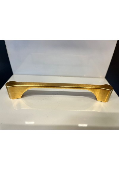 Venedik Metal Kulp 128mm Mat Altın Dolap Kapak Modern Tv Ünite Çekmece Mobilya Komidin Mat Altın