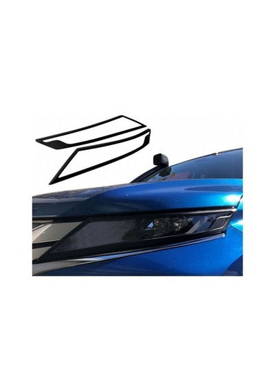 Mitsubishi L200 Far Çerçevesi Seti 2019+ Siyah