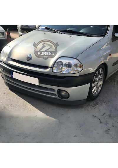 Renault Clio Symbol Hb Sedan 1998-2002 Uyumlu H Lip Esnek Ön Lip 2 Parça Karlık Ön Ek Tampon Altı Dill