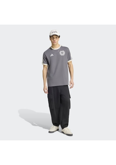 Adidas Ib7013 Mer Sa Icn Tee Erkek Tişört Gri