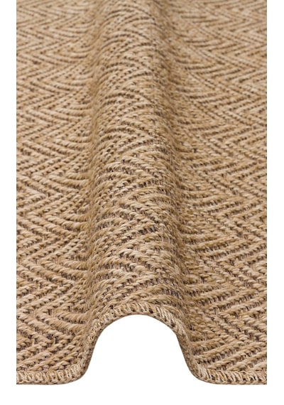 Eko Halı Ventura Vnt 02 Natural Mocha Xw Sisal Görünümlü İç Ve Dış Mekan Uyumlu Hav Vermeyen Modern