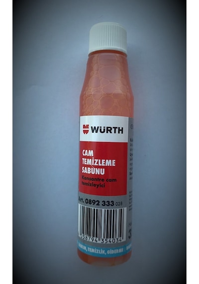 Würth Cam Temizleme Sabunu 32Ml Würth Cam Temizleme Sabunu 32Ml