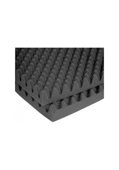 Akustik Yumurta Sünger 40 Mm Yanmaz 50 Dns Ebat 50X50